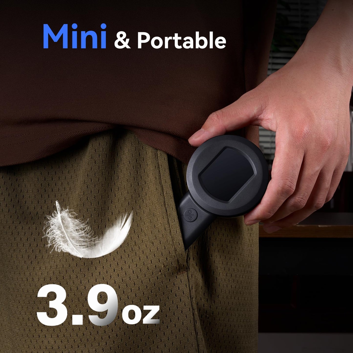 TOMLOV P10 Microscopio para Adultos y Niños, Lupa de Monedas de Mano con Luz, Portátil Trichome 100X, de Bolsillo para Coleccionista