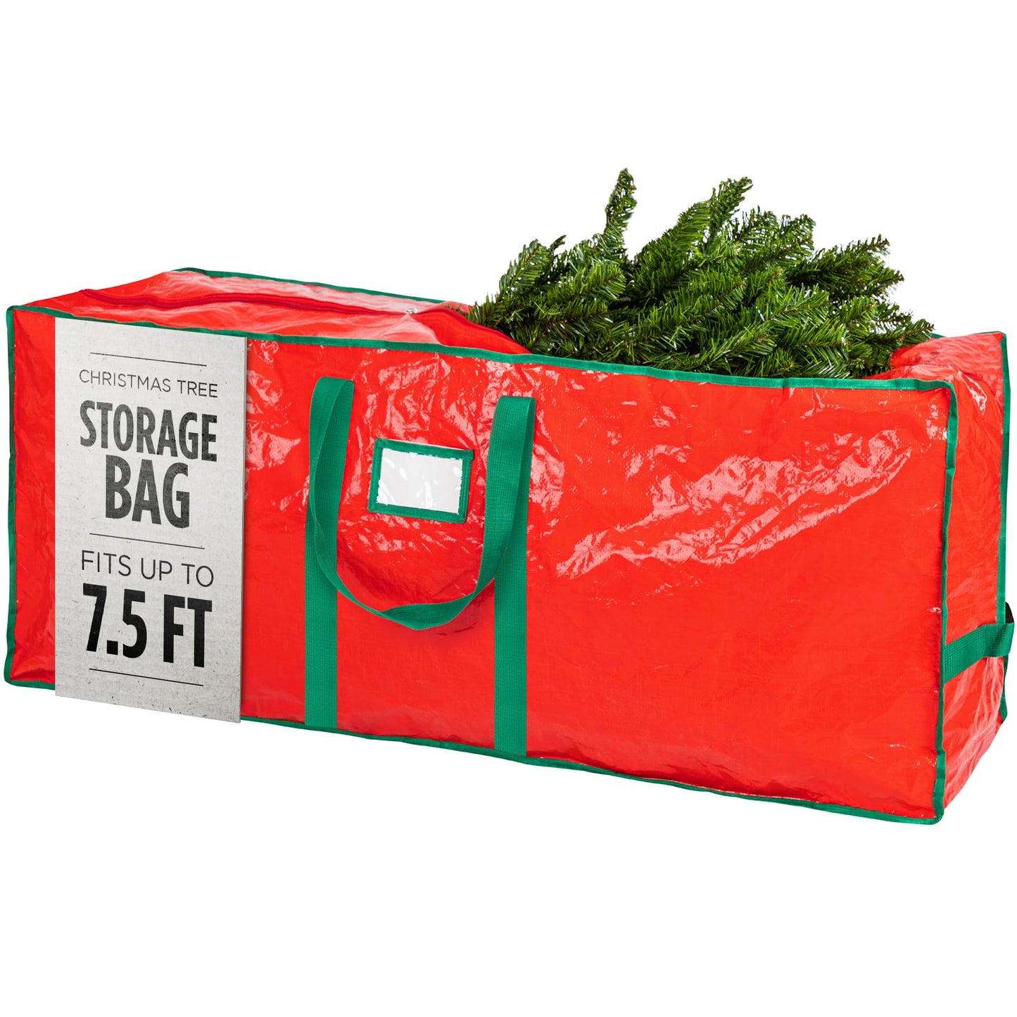 Bolsa para almacenaje de árbol de Navidad artificial, de alta resistencia.
