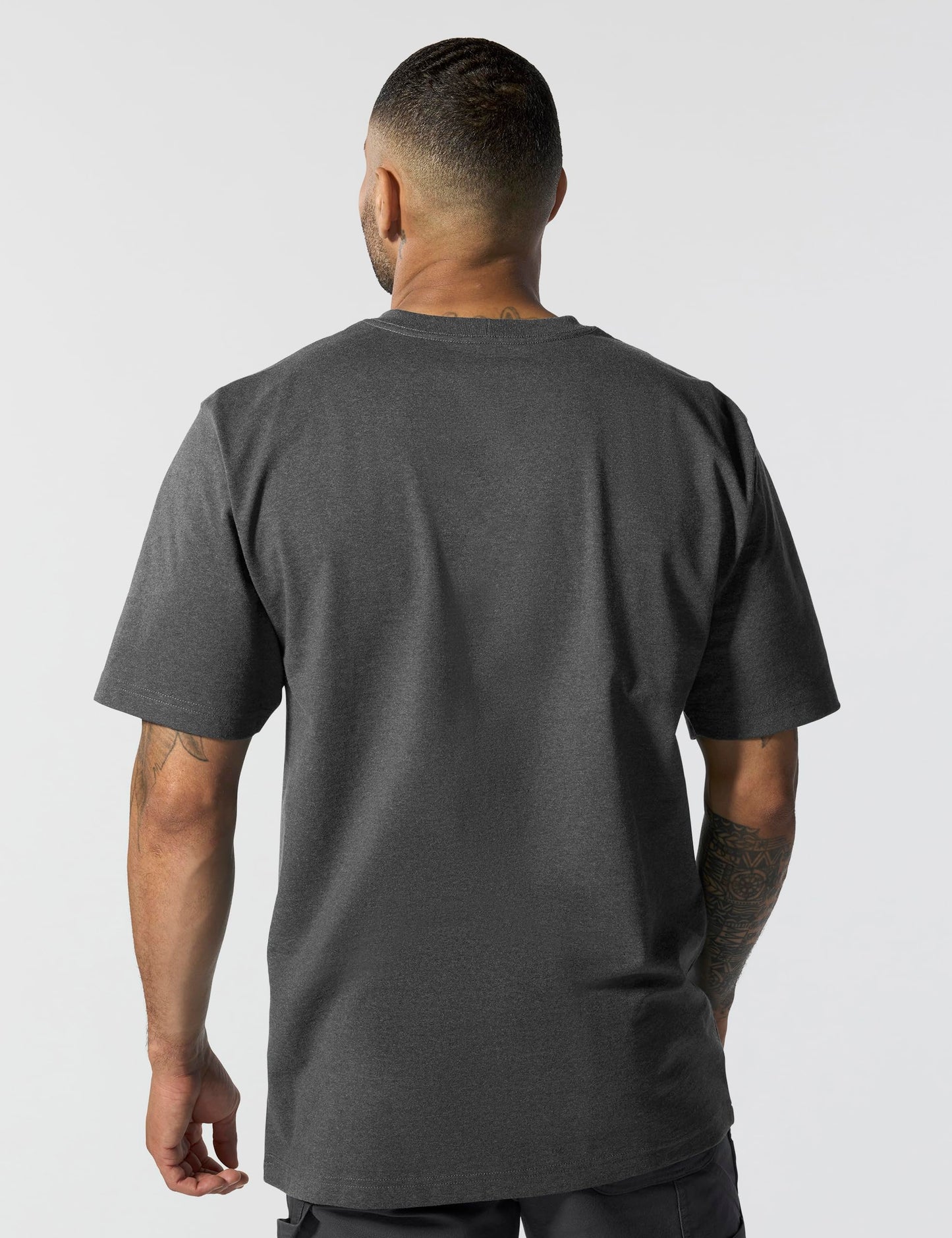 Visit The Carhartt Store Work Wear Pocket Short-Sleeve Camiseta para Hombre Carbonio Heather XL