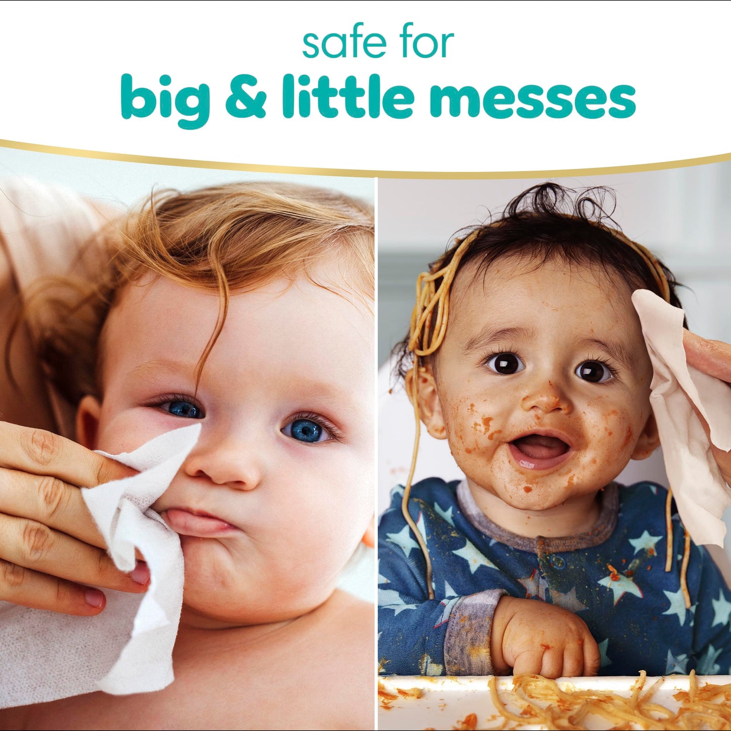 Pampers Sensitive - Toallitas húmedas para bebé, 1008 unidades, a base de agua, hipoalergénicas y sin perfume (el embalaje puede variar)