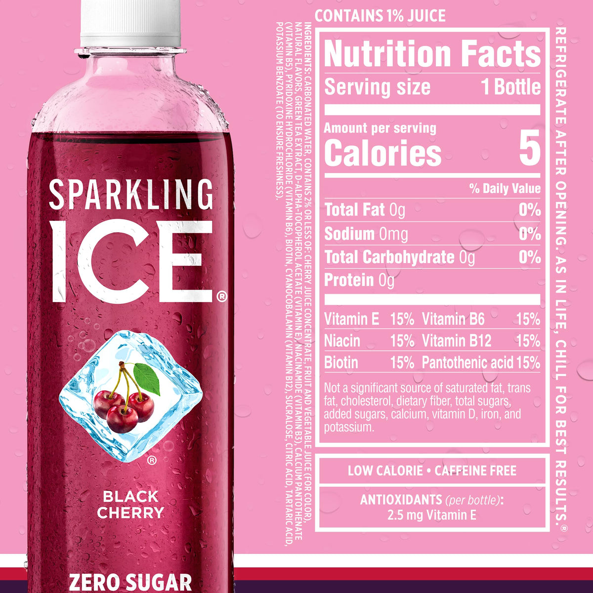 Sparkling Ice Variety Pack, 17 Ounce Bottles (Pack of 12)