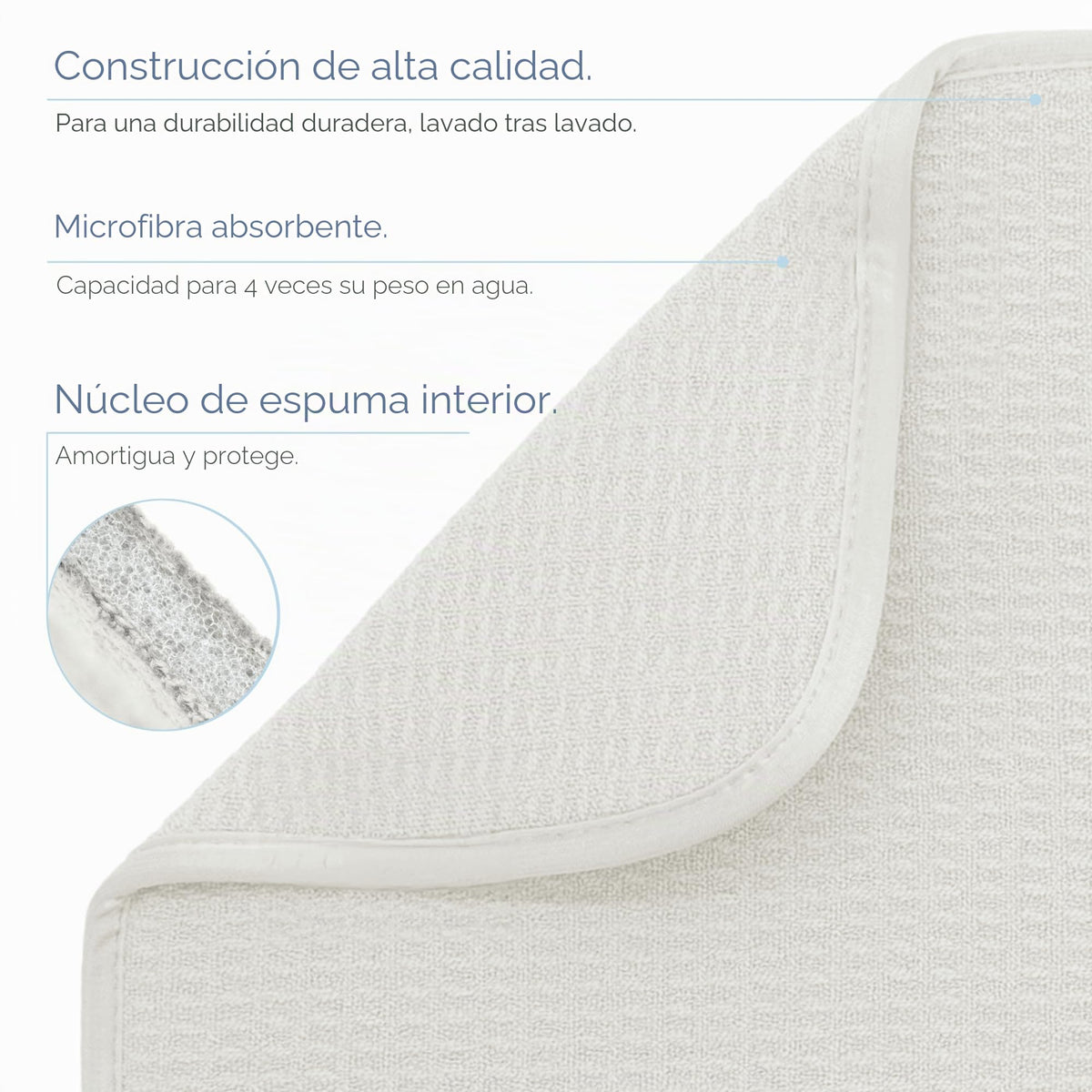 S&T INC - Alfombrilla escurreplatos Alfombrilla escurreplatos de microfibra, para cocina, absorbente y reversible.