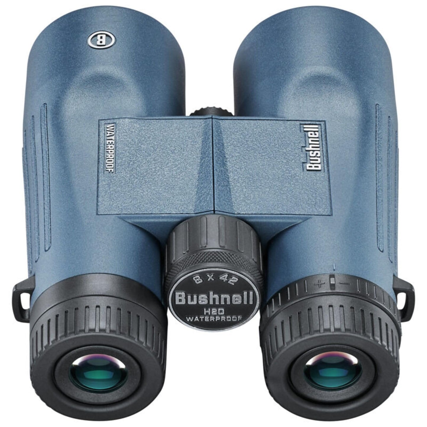 Bushnell - H2O 2 - Prismáticos - 8x42 - Prisma de Techo - Azul Oscuro - Completamente Multicoated - Impermeable/Niebla - Oculares giratorios - Deportes Acuáticos - Náutica - 158042R