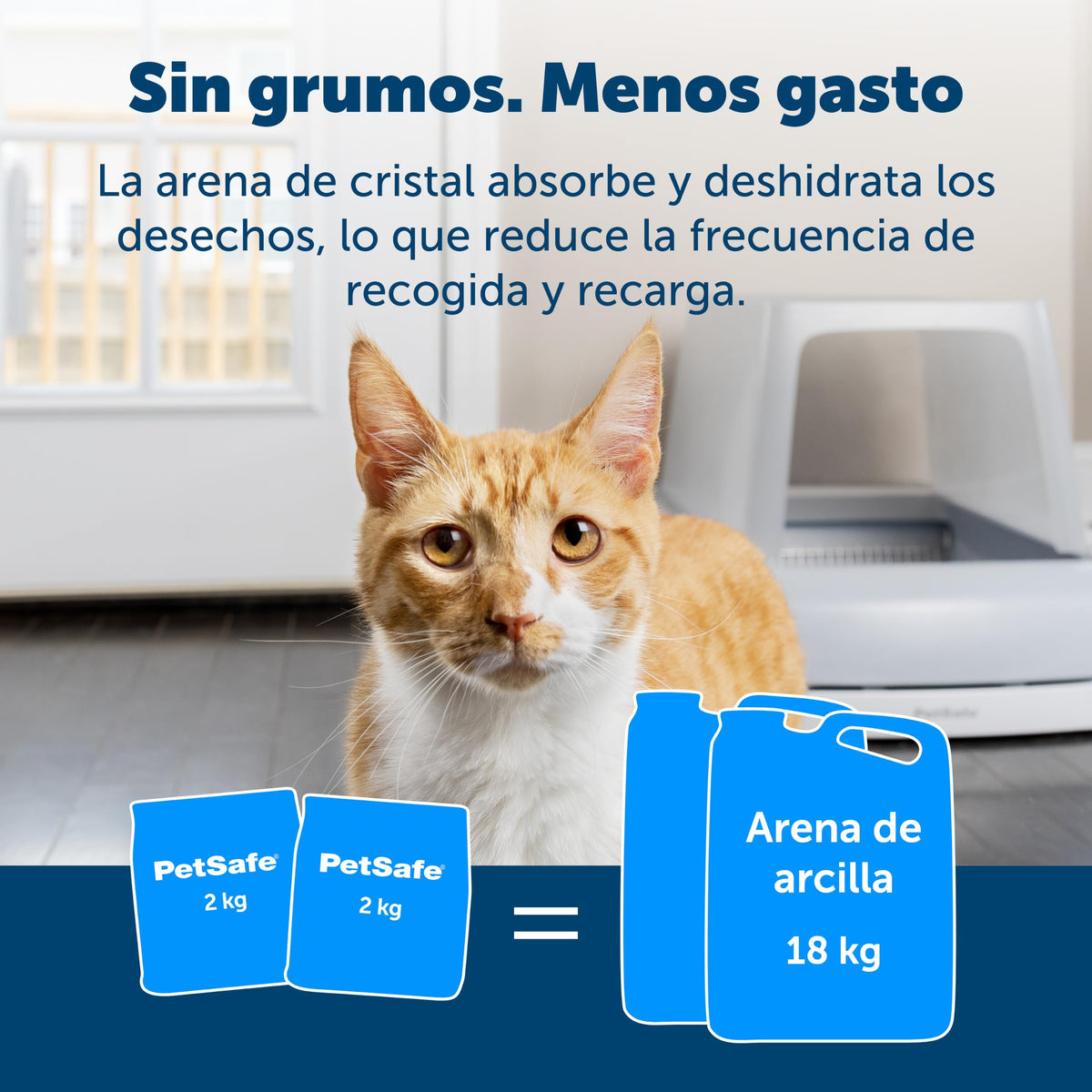 PetSafe ScoopFree Arena de Cristal para Gatos (Pack de 2)