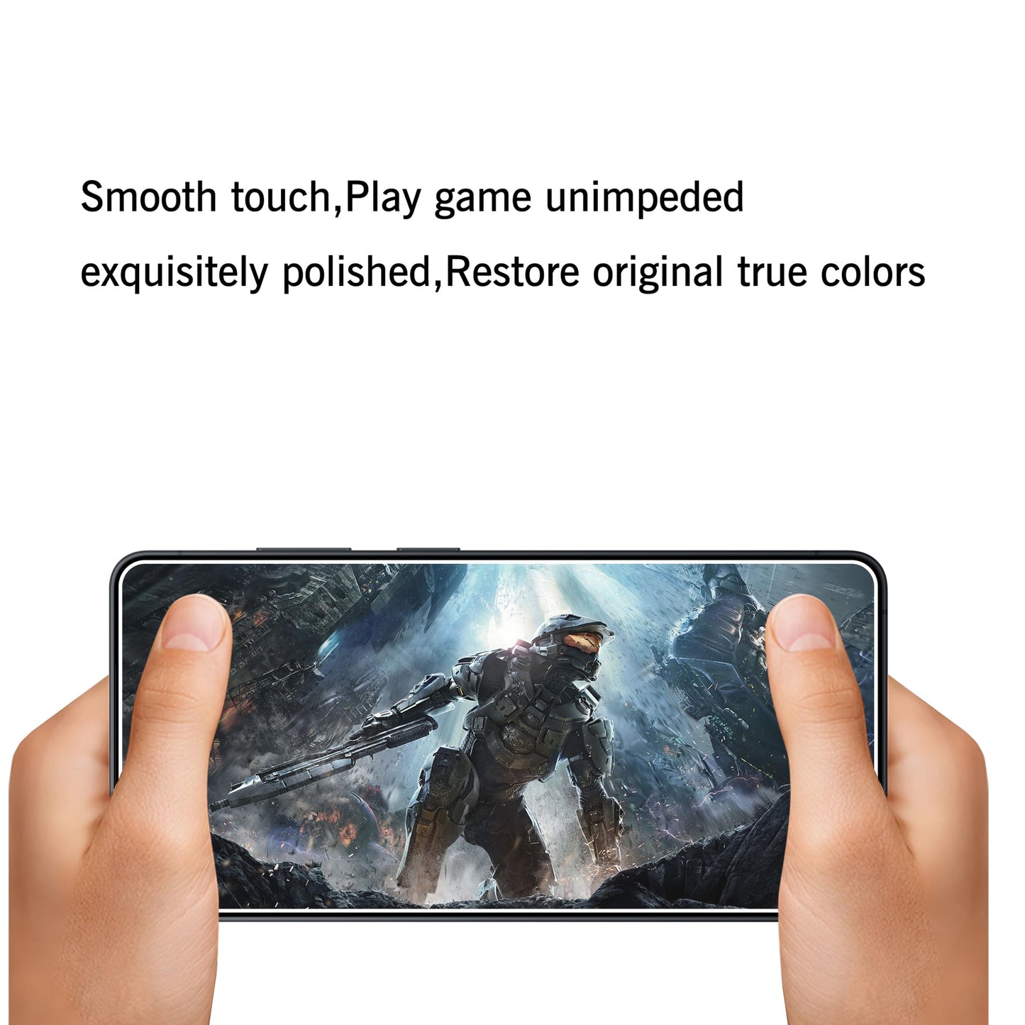 Ailun Protector de pantalla de vidrio para Galaxy S26 Ultra [6.9 pulgadas], paquete de 3 + 2 lentes de cámara, vidrio templado, desbloqueo de huellas dactilares, 0.25 mm, ultra transparente