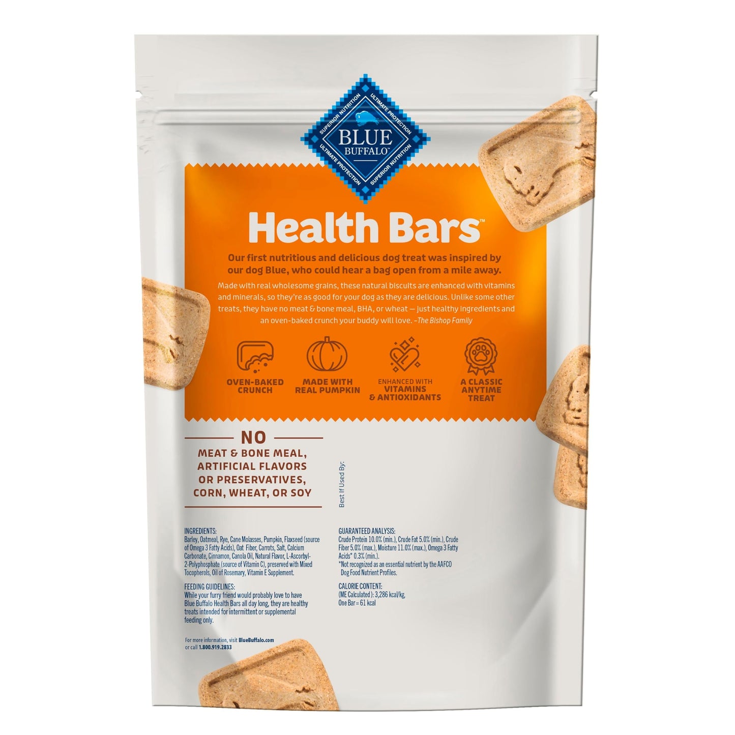 Azul Buffalo Barra de Salud Treats