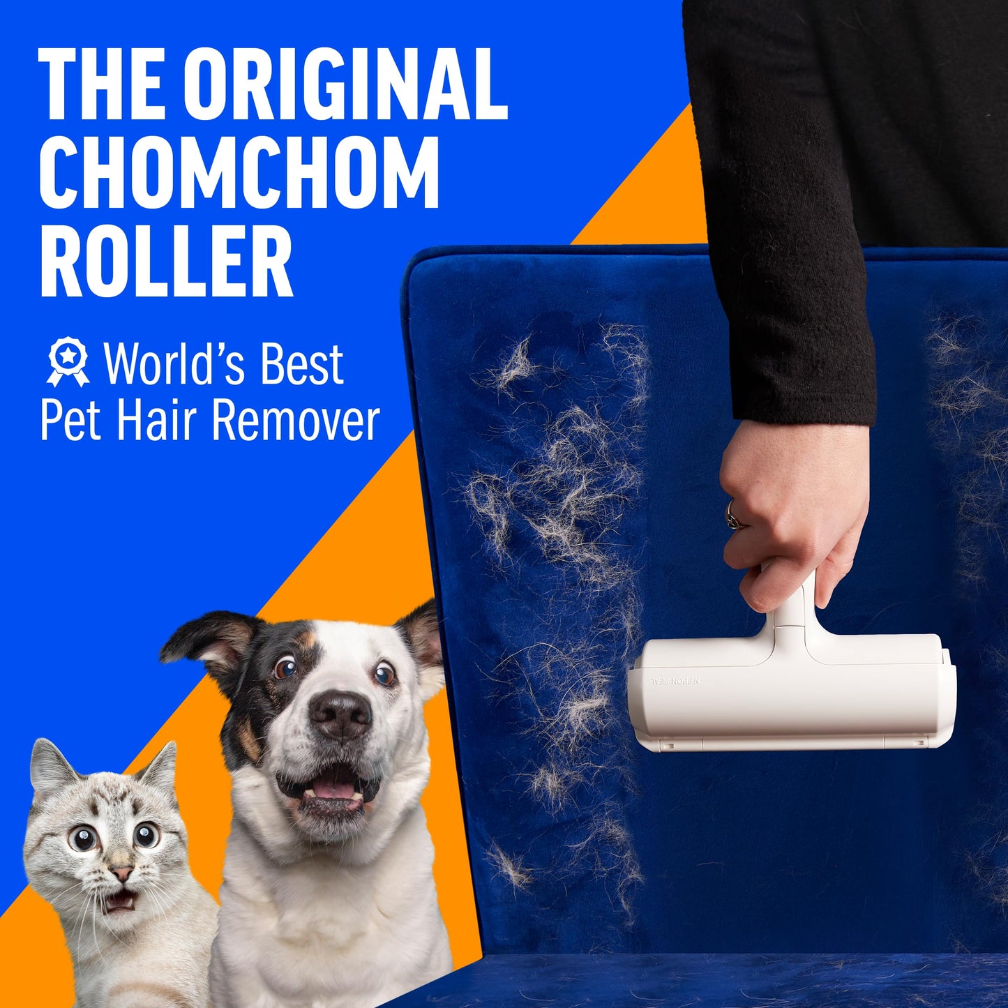 ChomChom Roller removedor de Pelo de Perro, removedor de Pelo de Gato, removedor de Pelo de Mascotas