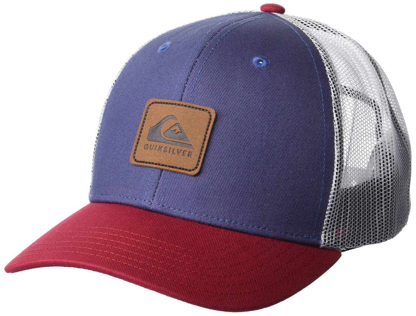 Quiksilver Sombrero de camionero Easy Does It para hombre, Azul Marino, talla única