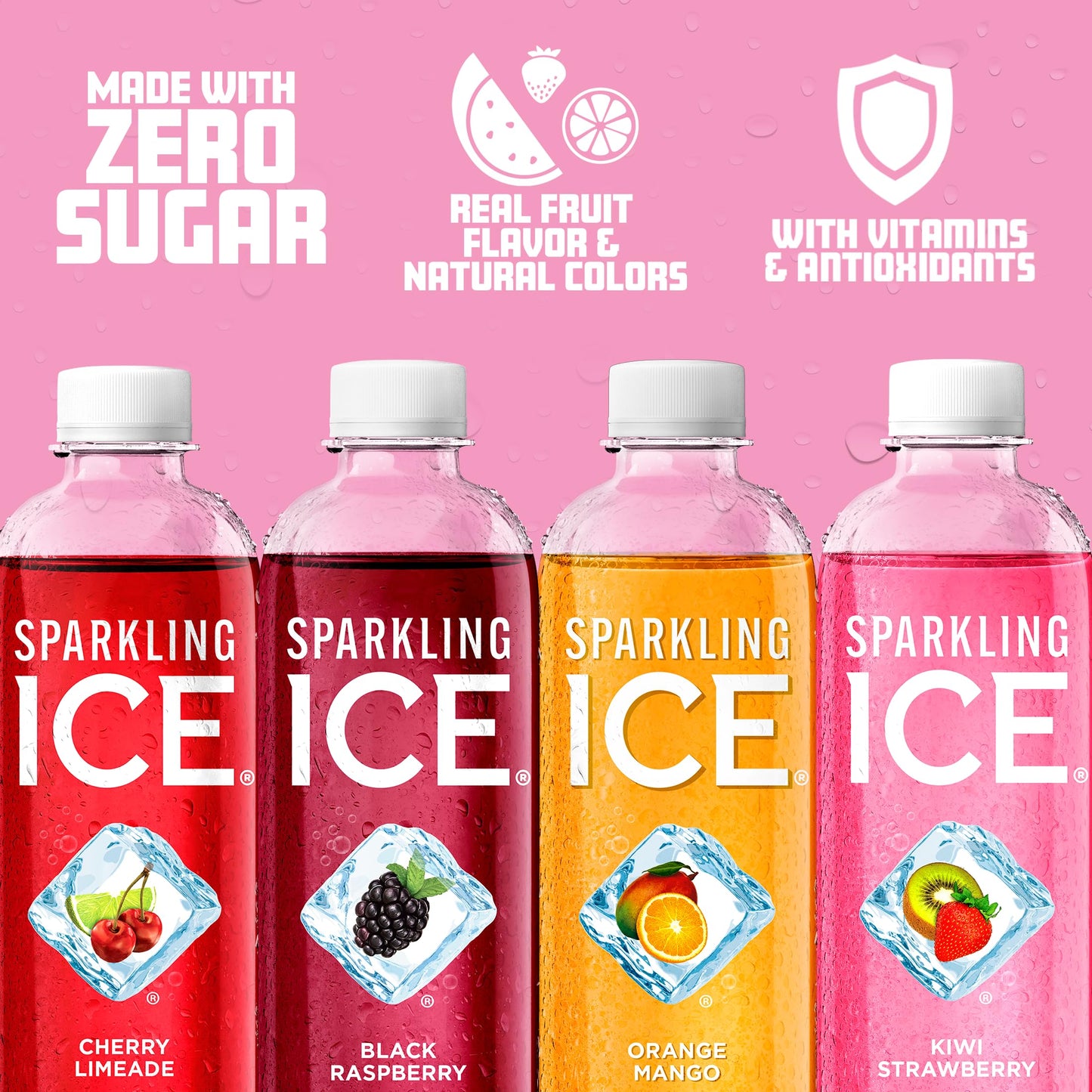 Sparkling Ice Variety Pack, 17 Ounce Bottles (Pack of 12)