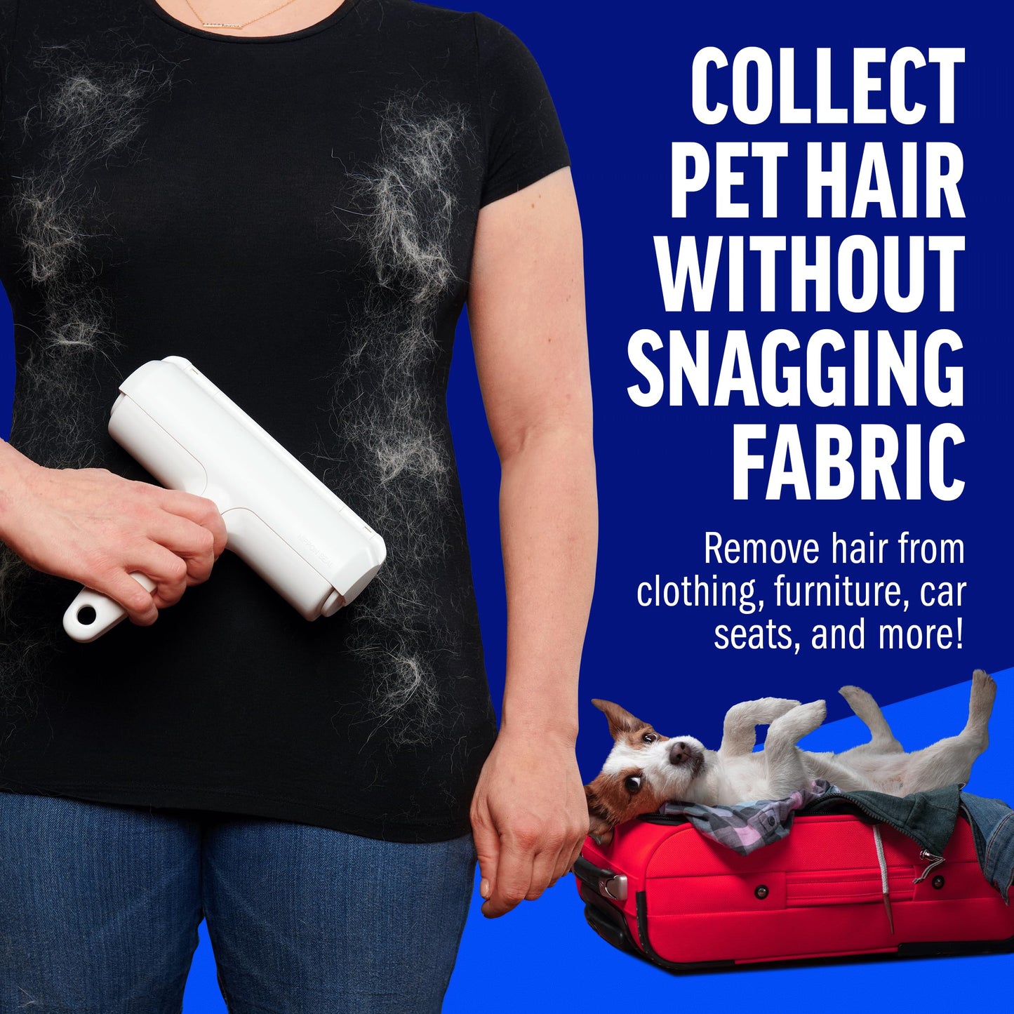 ChomChom Roller removedor de Pelo de Perro, removedor de Pelo de Gato, removedor de Pelo de Mascotas
