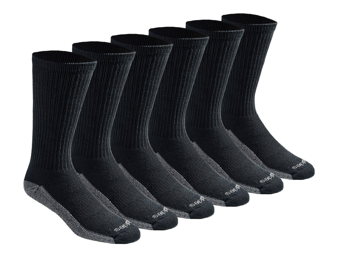 Dickies - Dri-tech - Calcetines deportivos con control de humedad para hombre - negro -