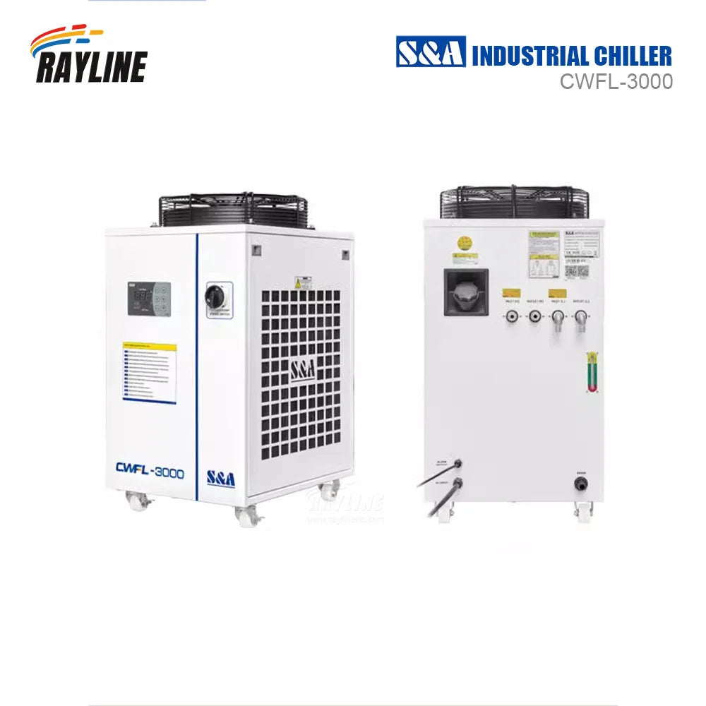 Original S&A Industrial Water Chiller CWFL-1500AN CWFL-2000AN CWFL-3000AN Laser Cutting Machine Water Cooling System 50/60Hz