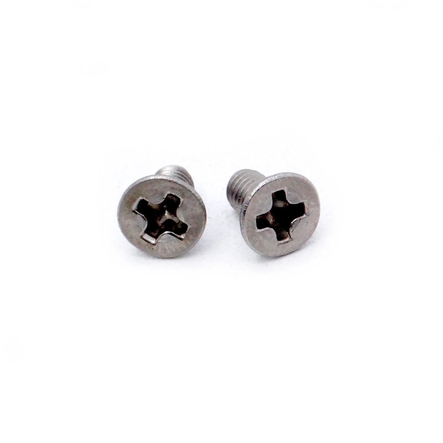 M3x6 KM Nickel-Plated Steel Machine Screw with Phillips Drive Countersunk Head Metric System M3 Thread Size