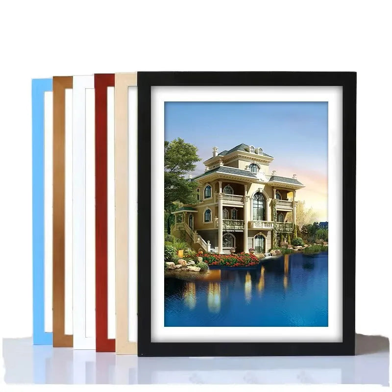 Doremi A4 UV Printed Wooden Photo Frame Unique and Stylish Wood Frame with Customizable Logo