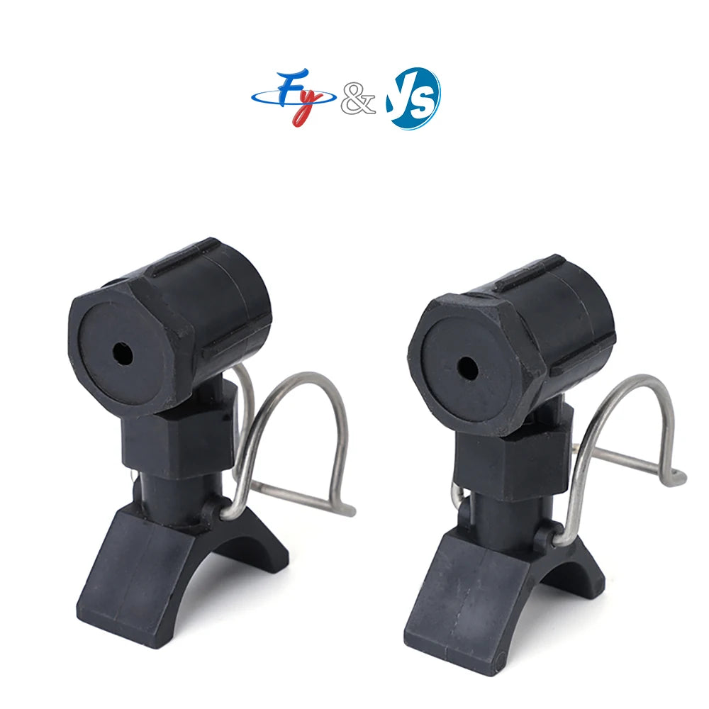 YS New Black Single Clip Corner Cone Nozzle PP Material Vacuum Box Nozzle for Humidification/Cleaning/cooling