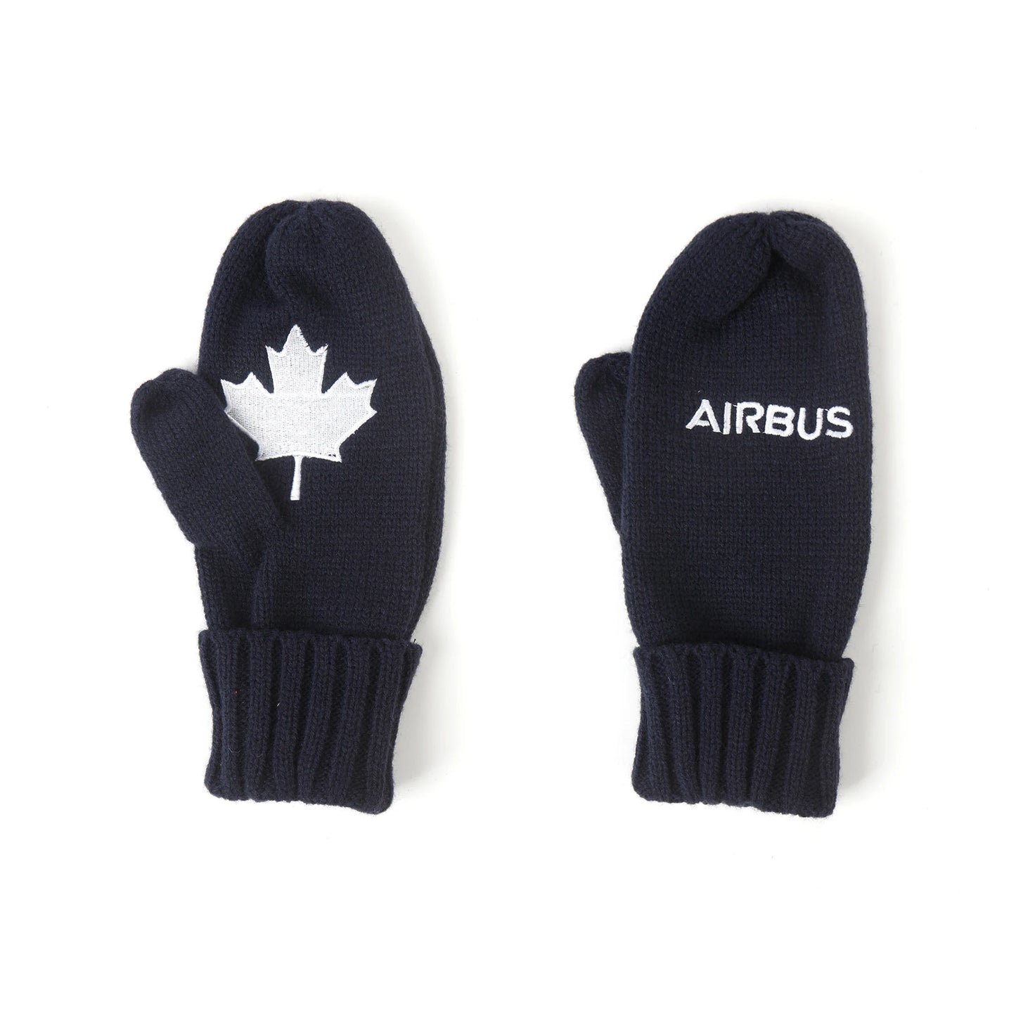 Wholesale Custom Embroidery Gloves Adult Winter Ski Knitted Design Mitten Gloves