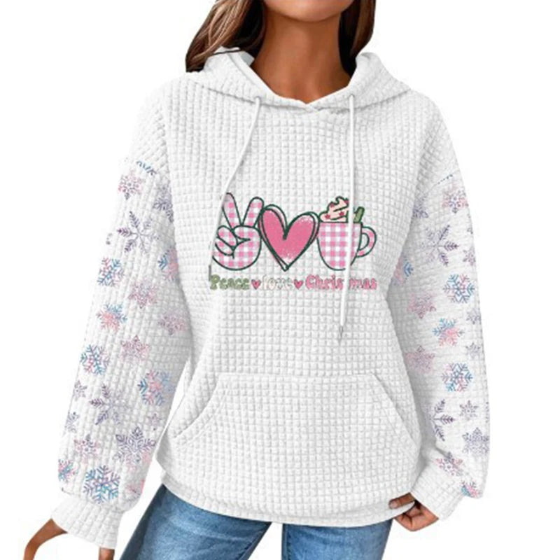 2025 New Style Women's Long-Sleeve Hoodies for European & American Markets Cross-Border Trade