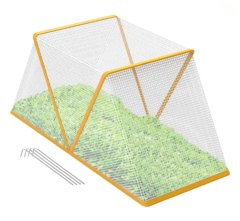 Foldable Winter Greenhouse for Home Garden Portable Anti-UV Windproof Cover for Vegetable Flower Insect & Bird-Proof Planting