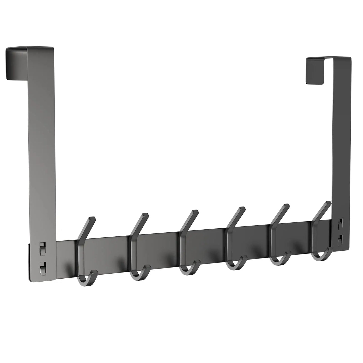 1 Pack Stainless Steel Over the Door Heavy Duty Door Hooks Organizer for Hanging Towel