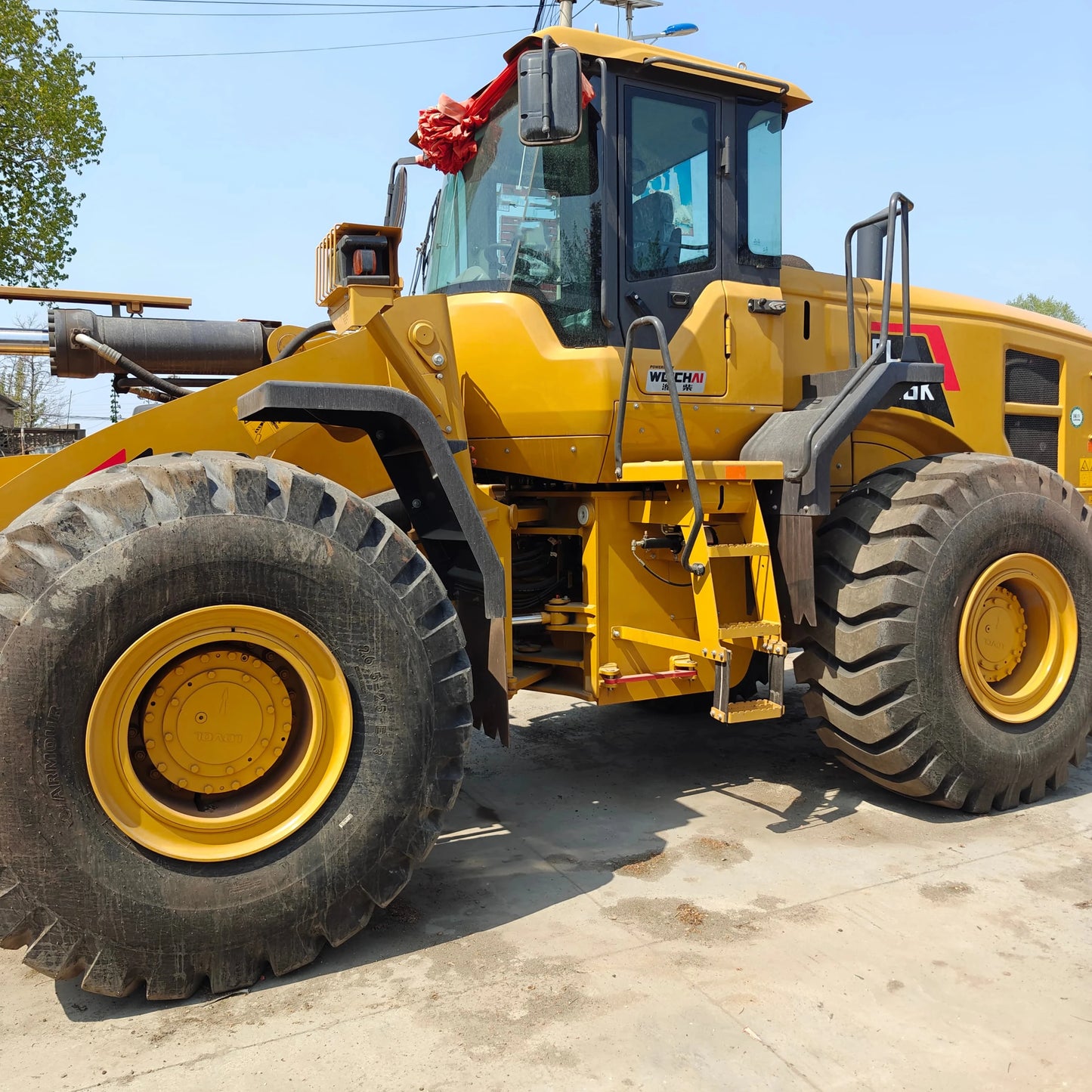 Used FL966K Compact Loader Cabin with AC Comfortable Operation Ideal for Hot Climate Loader Machine Mini Loader diesel