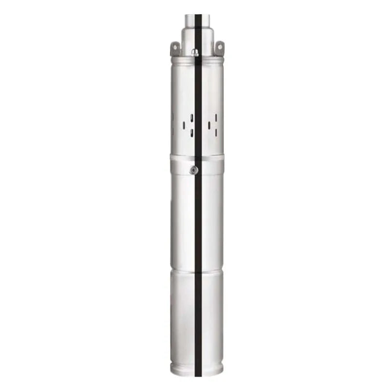 RANKING SP2-120 60V DC Brushless Solar Power Stainless Steel Screw Pump  Deep Well Pump 1 HP 120m  Head MPPT Built-in Controller