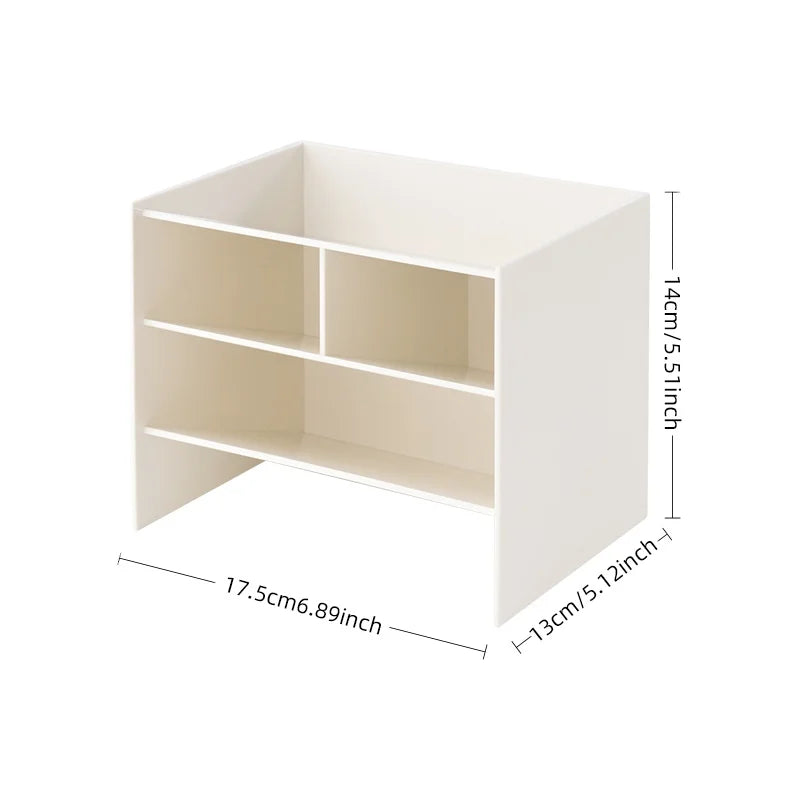 Modern Simple Style Large Capacity Plastic Desktop Stationery Storage Rack Square Inclined Insert Pen Holder Storage Box
