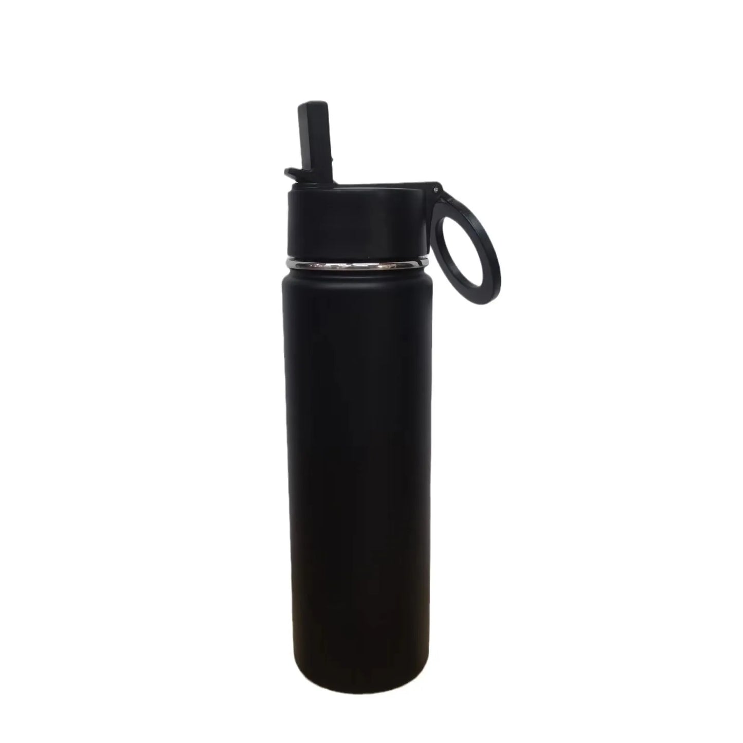 2024 Newest 500ml 12oz-64oz Magnetic Lid Custom Printed Color Double Wall Stainless Steel Thermal Insulation Sports Water Bottle