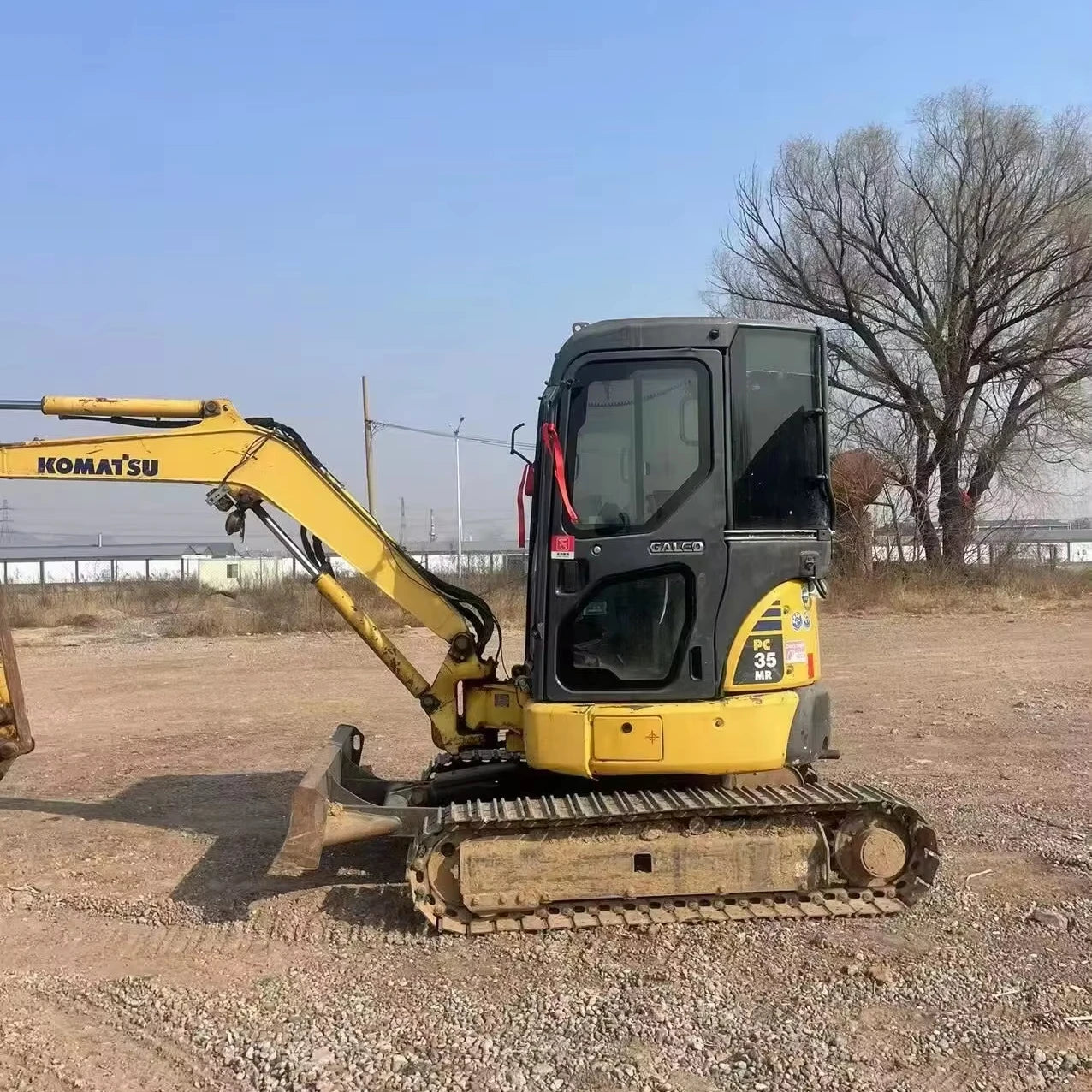 3.5 Ton Compact Digger Machine for Sale - OEM Parts Used Komatsu PC35-8 Hydraulic Mini Excavator -