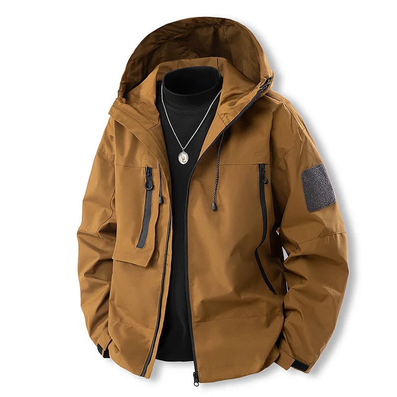 OEM Customized Logo Design Men and Women Spring and Autumn Outdoor Sports  Assault Coat Jacket