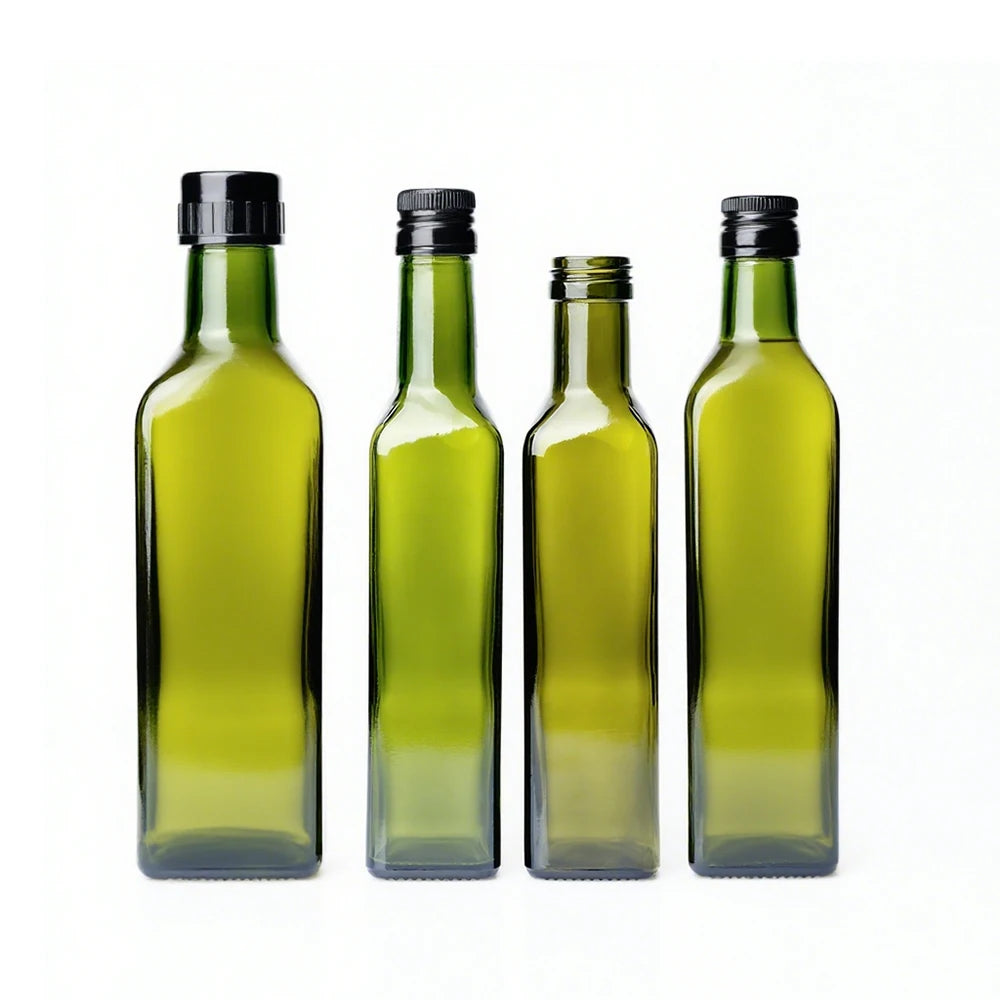 Wholesale Custom Premium Empty Food Glass Bottles 250ml 500ml 750ml 1000ml for Extra Virgin Olive Oil