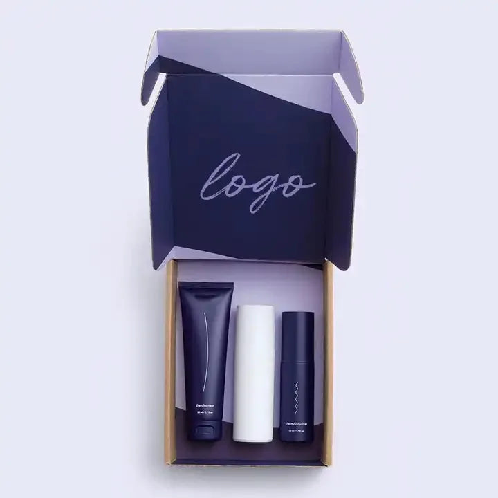 Custom logo Luxury Japanese Skin Care Package Shipping Box De beaute Coren Cosmetic Paper Box Packaging Printing
