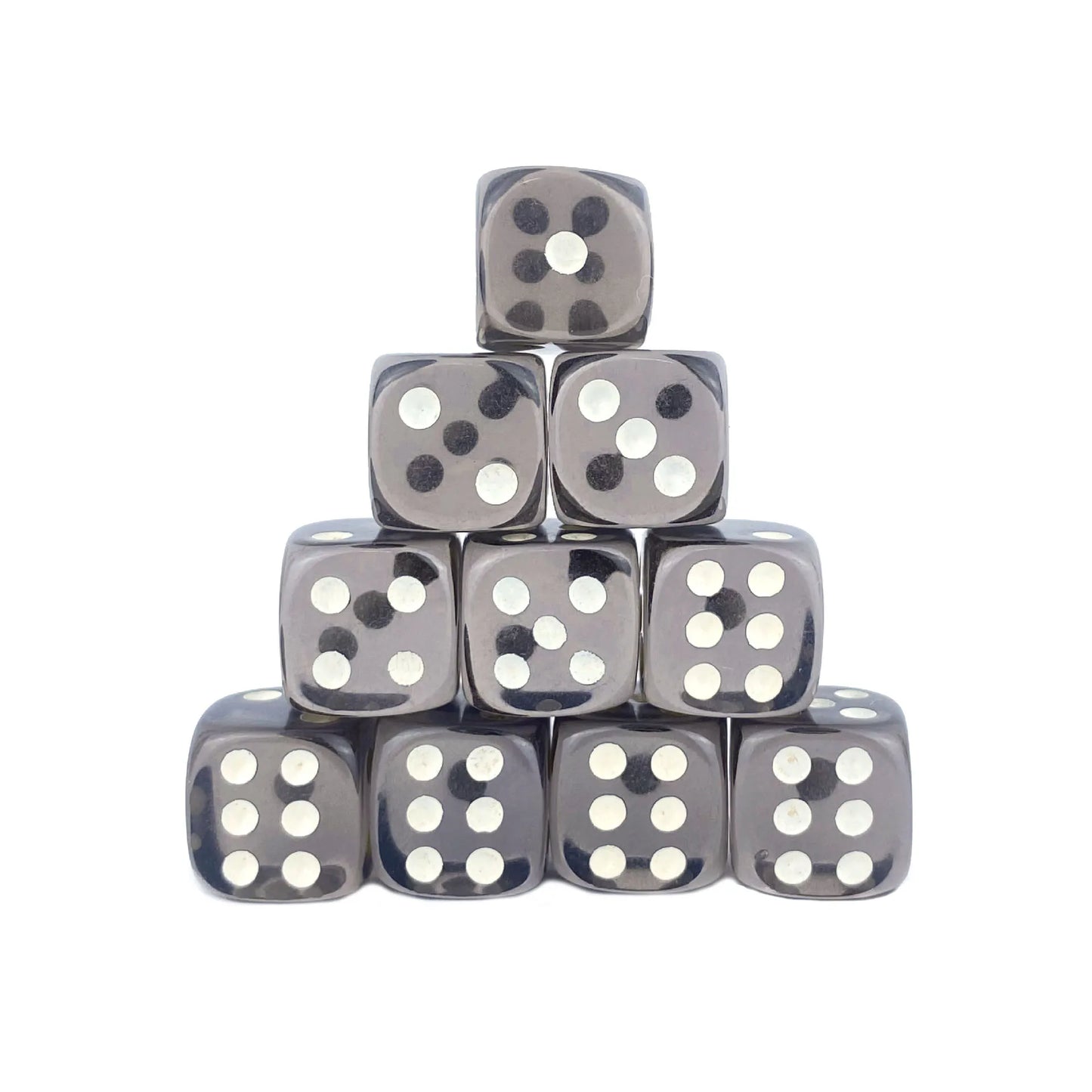 Educational Story Clear Colors D6 Acrylic Cubes Game Bulk Custom Mini Dice for Classroom Teaching Board Game Playing Rolling