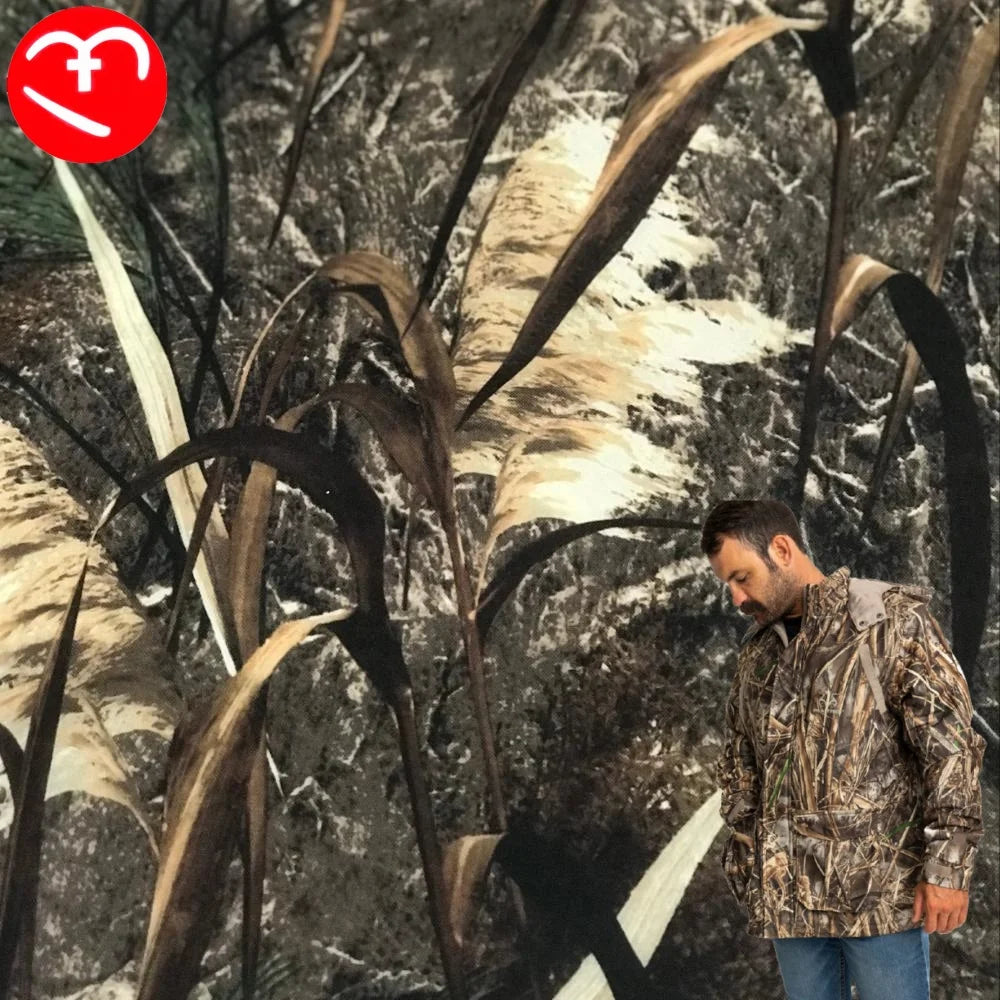 Max  Realtree Camouflage Fabric 210D 420D Oxford Printed Fabric Coating Heat Insulation Thermal Insulation Waterproof for Men