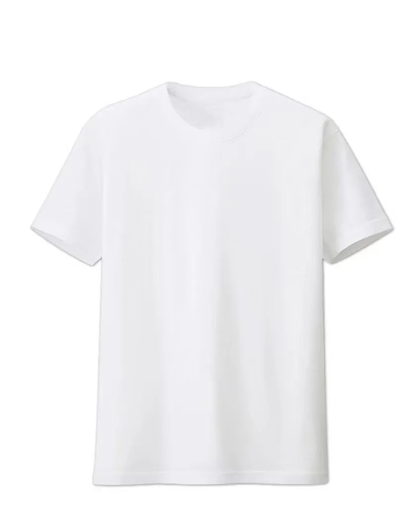 Oem customized heavy cotton solid color short sleeved tshirt men's and women's bottoming shirt summer men's half sleeved tshirt