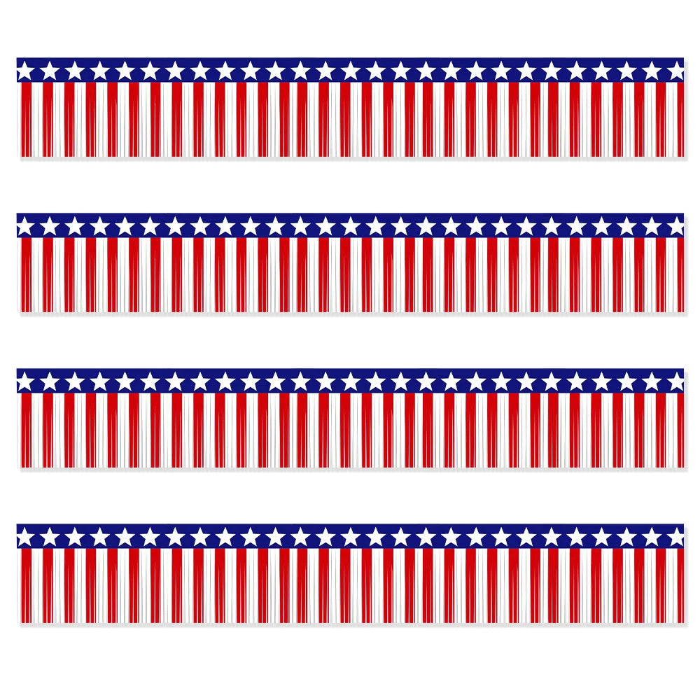 New Arrival USA 250th Independence Day Patriotic Red White Blue Banner for Home Porch Outdoor Decoration
