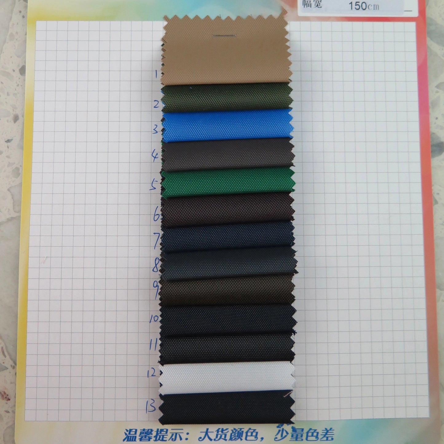 Waterproof PU Coated Woven 420D Ripstop 100% Nylon Fabric for Girls & Boys Garment Bags Jackets Tents Tear Resistant