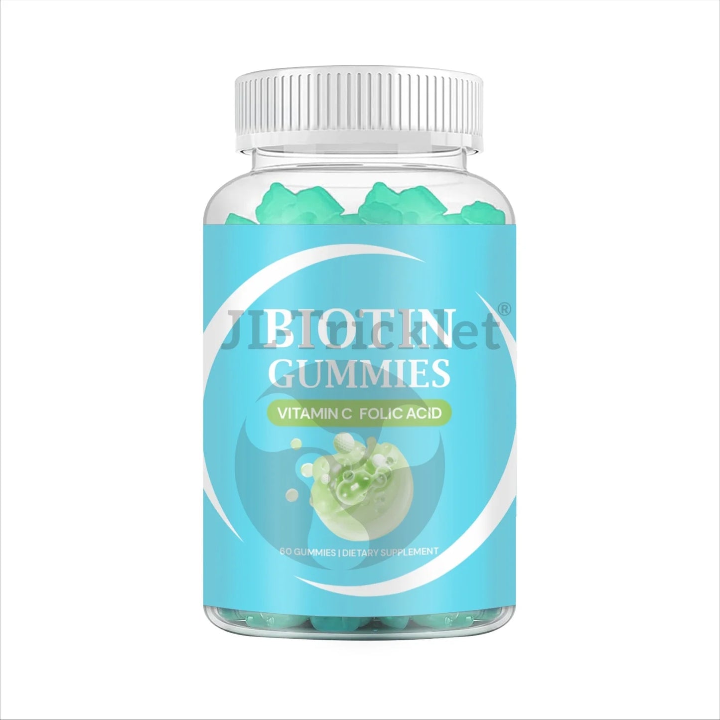 OEM Private Label Healthcare Supplement Biotin Gummy Hair Growth Biotin Gummies