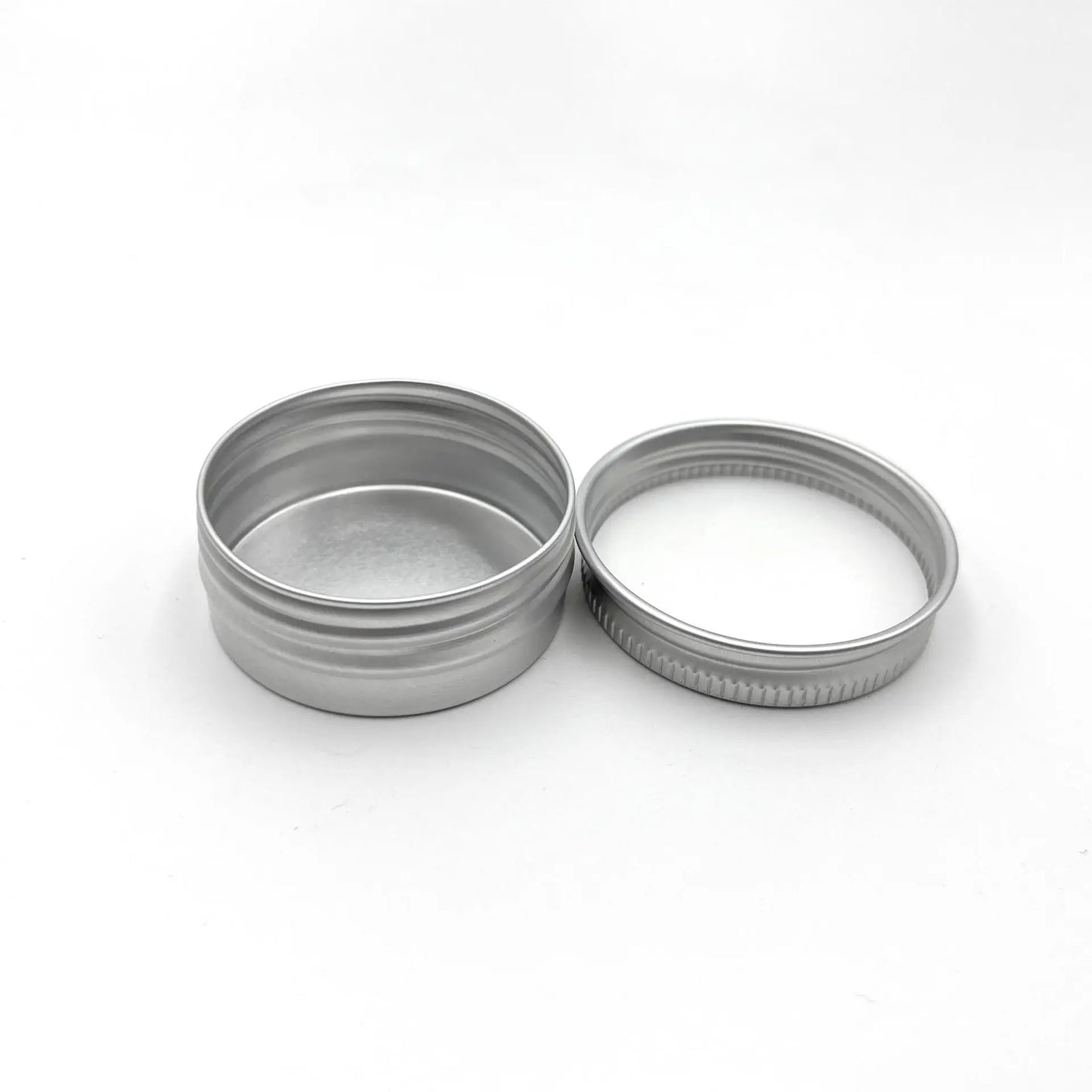 Cosmetic Packaging 5ml 10ml 30ml 50ml 60ml 80ml 100ml Round Tin Box Container Wax Can Aluminum Jar With Screw Cap