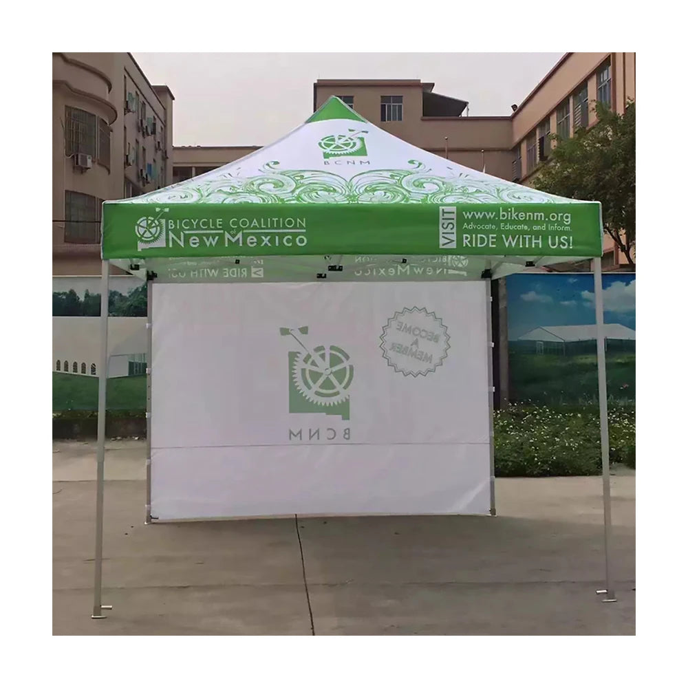 3x3 Custom 10x10 40mm Hexagon Aluminum Frame 600D Gazebo Folding Canopy Trade Show Pop up Outdoor Party Tents 3x3 for Events