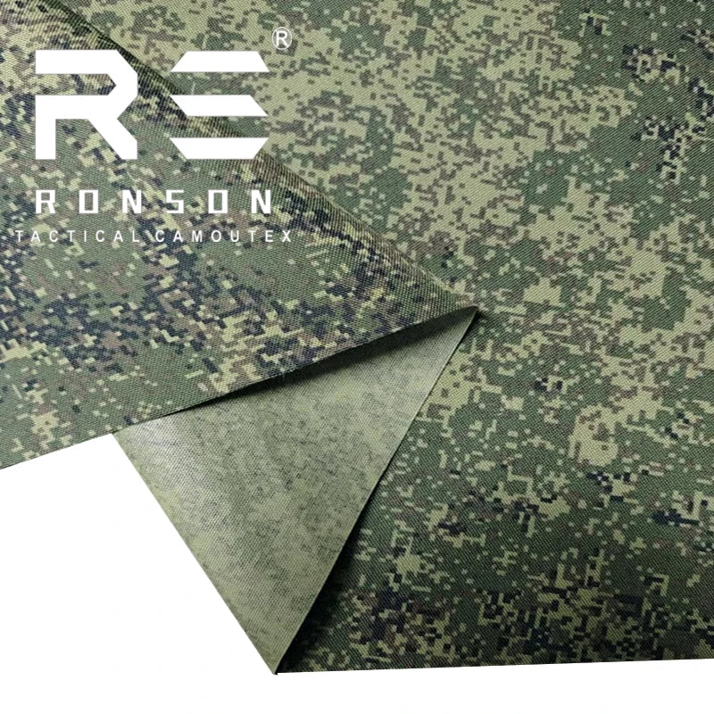 1000D Tactical Camouflage Waterproof Cordura Fabric 100% Polyester Printed Pattern for Outdoor Use EMR Pu Coated