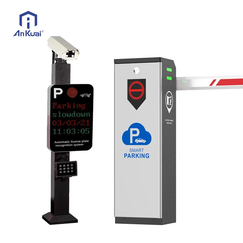 Ankuai AKD116 DC24V 100W Automatic Parking Fast Speed Gate Packing System Barrier Gate for Toll Residential