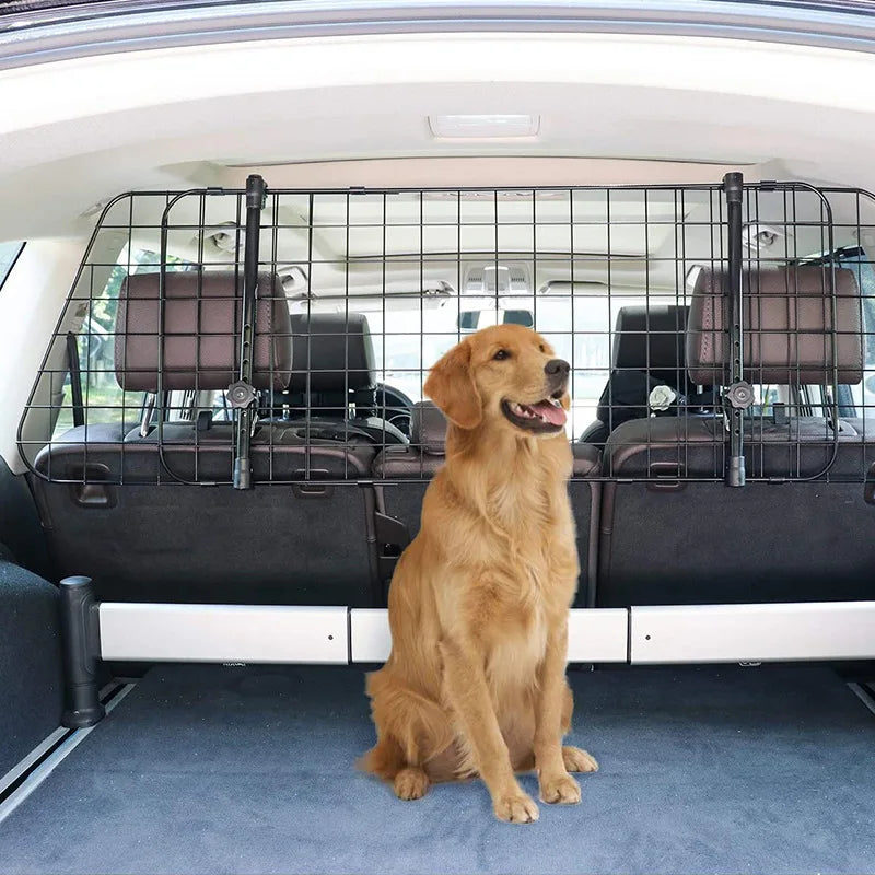 New Safety Car Divider Basics Adjustable Dog Car Barrier for Vehicles Universal-Fit Divider Cargo Net Dog Car Barrier  Barriers