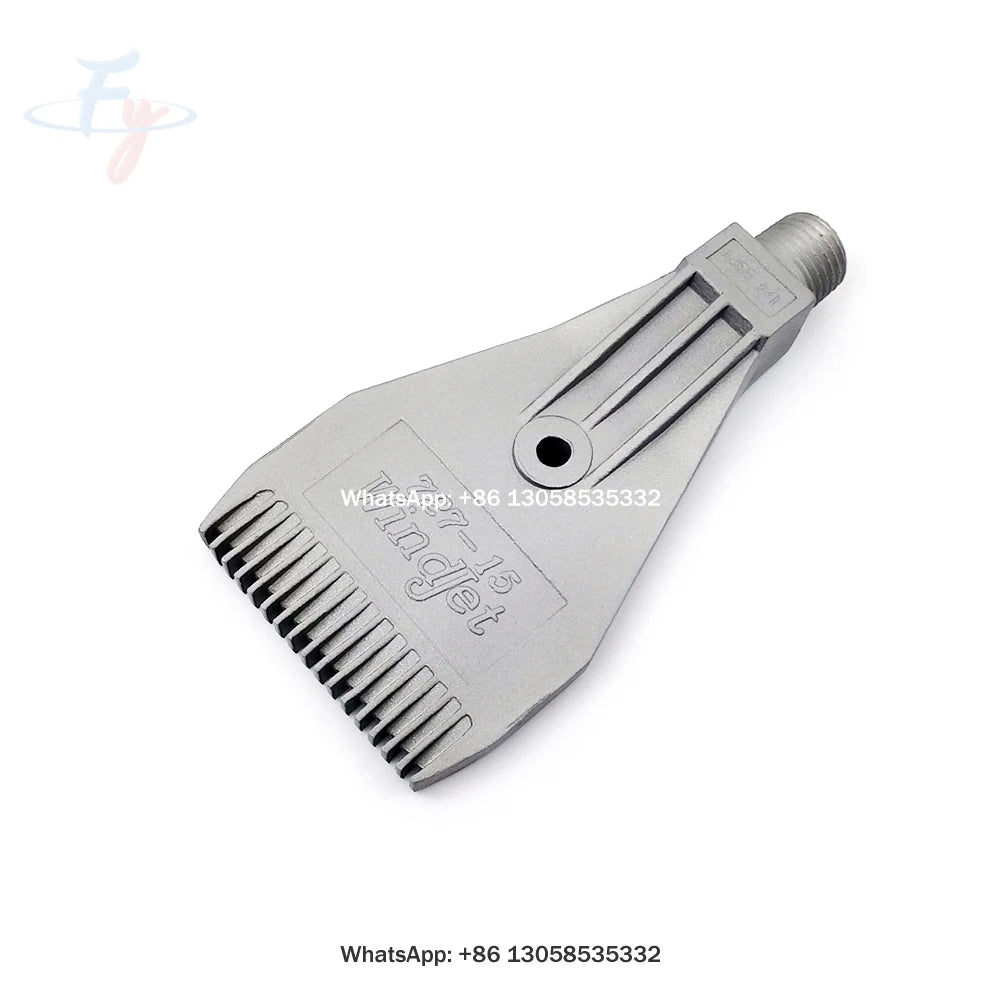 FY 727 Flat Spray Wind Air Jet Nozzle  Stainless Steel Wind air Jet Air Nozzle for Cleaning