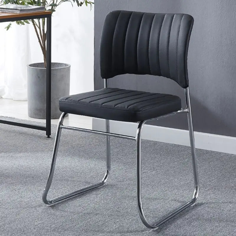 Office Meeting Computer Leather Chair PU Modern Home Mass Staff Training Chair Custom Furniture Silla De Entrenamiento