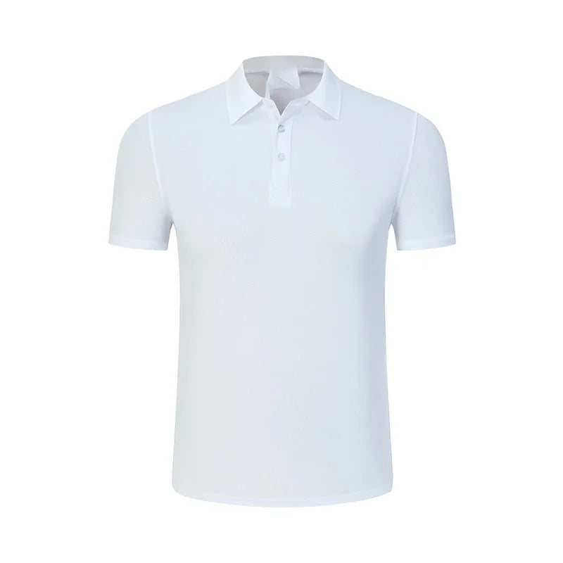 Oem customized short sleeved work clothes quick-drying clothes lapel polo shirts renovation work clothes custom logo