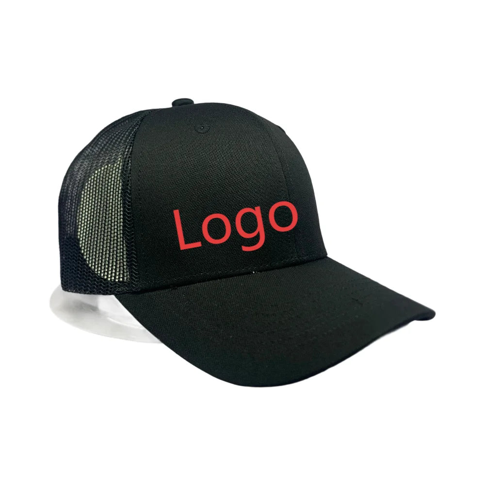 Richardson 511 Flatbill Snapback Hat Custom Embroidered Logo Fashionable Flat Bill Rim Brim Mesh Trucker Caps