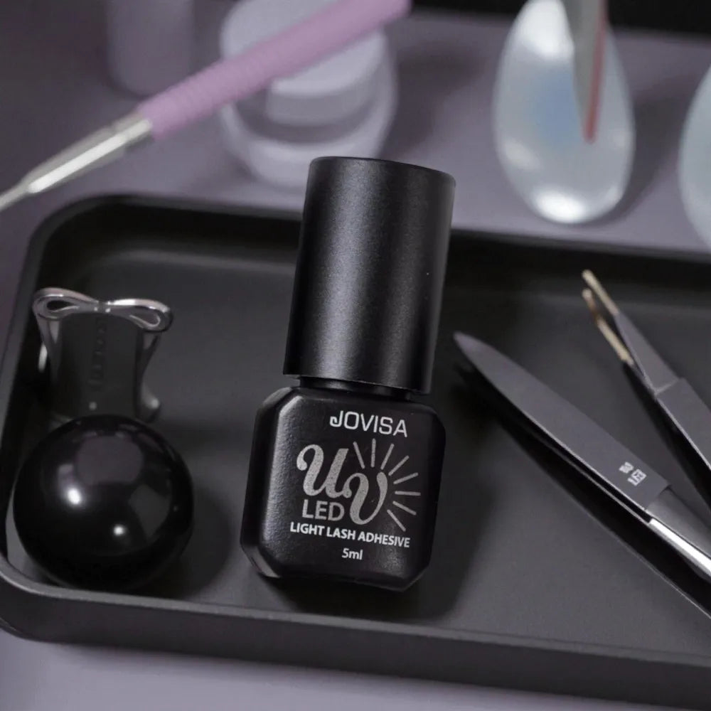 Partner black color uv led glue uv lash light for cluster