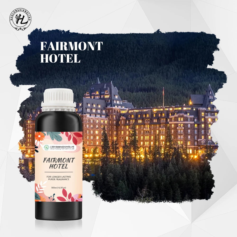 HL- Natural Aromatherapy Perfume Fragrance Oils Supplier500ML Inspired Fairmont Hotel Diffuser Scent Essential Oil for Home