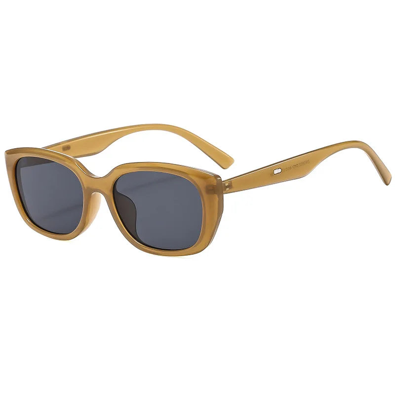 Unisex Small Frame Sunglasses High Personalized Eyewear Protection Men Women Fashionable Metal PC Lunette De Soleil Custom Le