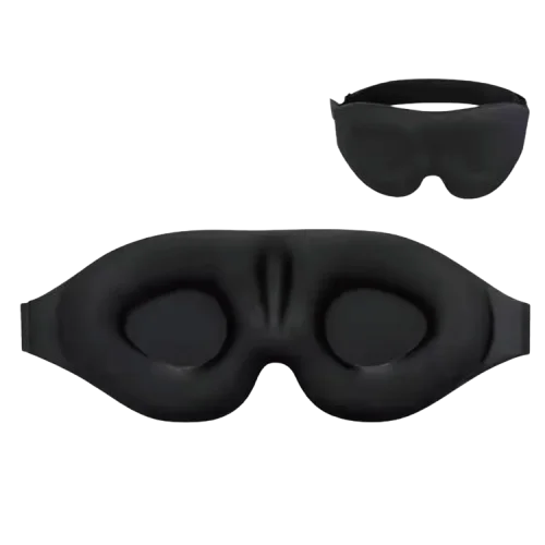 3D Memory Foam Sweet Night's Sleep Blindfold-Comfortable Lightweight 35g Travel Eye Mask European American Style All-Season Use